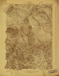 preview thumbnail of historical topo map of Somerset County, ME in 1931