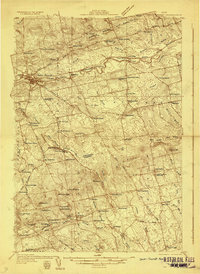 Download a high-resolution, GPS-compatible USGS topo map for Dover-Foxcroft, ME (1932 edition)