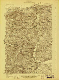 1928 Map of Eagle Lake