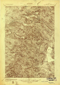 Download a high-resolution, GPS-compatible USGS topo map for Fish River Lake, ME (1931 edition)