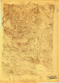 preview thumbnail of historical topo map of Piscataquis County, ME in 1927