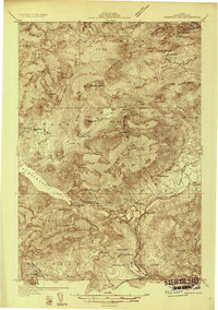 Download a high-resolution, GPS-compatible USGS topo map for Kennebago Lake, ME (1932 edition)
