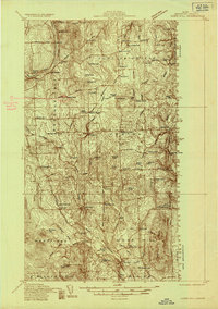 preview thumbnail of historical topo map of Aroostook County, ME in 1936