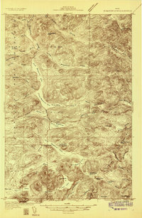 Download a high-resolution, GPS-compatible USGS topo map for Musquacook Lakes, ME (1932 edition)
