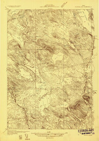 Download a high-resolution, GPS-compatible USGS topo map for Nicatous Lake, ME (1932 edition)