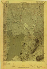 Download a high-resolution, GPS-compatible USGS topo map for North East Carry, ME (1958 edition)