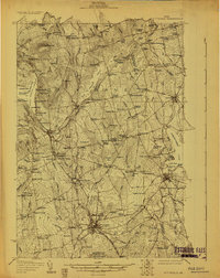 1930 Map of Corinna, ME