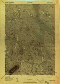 preview thumbnail of historical topo map of Piscataquis County, ME in 1954