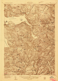 Download a high-resolution, GPS-compatible USGS topo map for Rangeley, ME (1933 edition)