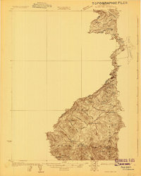 Download a high-resolution, GPS-compatible USGS topo map for Sandy Bay, ME (1927 edition)