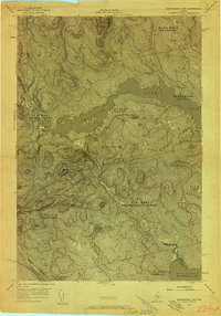 Download a high-resolution, GPS-compatible USGS topo map for Seboomook Lake, ME (1958 edition)