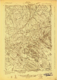 preview thumbnail of historical topo map of Penobscot County, ME in 1931