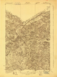 preview thumbnail of historical topo map of Aroostook County, ME in 1930