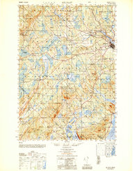 Download a high-resolution, GPS-compatible USGS topo map for Belfast, ME (1950 edition)