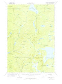 Download a high-resolution, GPS-compatible USGS topo map for Allagash Lake, ME (1979 edition)