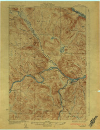 Download a high-resolution, GPS-compatible USGS topo map for Allagash, ME (1933 edition)