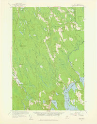 preview thumbnail of historical topo map of Aroostook County, ME in 1958