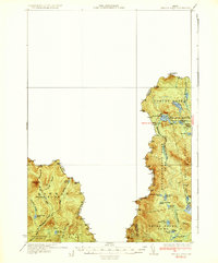 Download a high-resolution, GPS-compatible USGS topo map for Arnold Pond, ME (1935 edition)