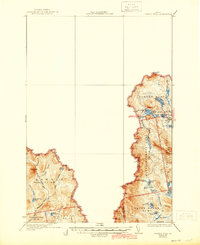 Download a high-resolution, GPS-compatible USGS topo map for Arnold Pond, ME (1944 edition)