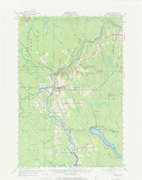 preview thumbnail of historical topo map of Aroostook County, ME in 1953