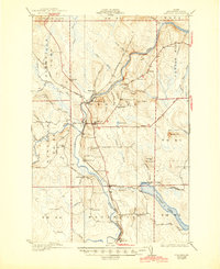 preview thumbnail of historical topo map of Aroostook County, ME in 1934