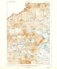Download a high-resolution, GPS-compatible USGS topo map for Attean, ME (1937 edition)
