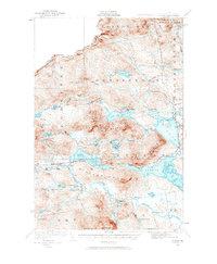 Download a high-resolution, GPS-compatible USGS topo map for Attean, ME (1984 edition)