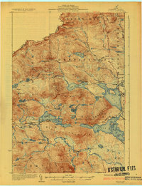 Download a high-resolution, GPS-compatible USGS topo map for Attean, ME (1925 edition)