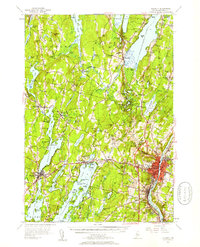 Download a high-resolution, GPS-compatible USGS topo map for Augusta, ME (1958 edition)