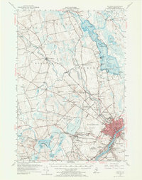 Download a high-resolution, GPS-compatible USGS topo map for Bangor, ME (1970 edition)