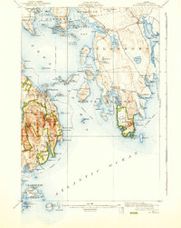 Download a high-resolution, GPS-compatible USGS topo map for Bar Harbor, ME (1940 edition)