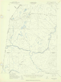 Download a high-resolution, GPS-compatible USGS topo map for Beaver Pond, ME (1956 edition)