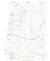 Download a high-resolution, GPS-compatible USGS topo map for Beaver Pond, ME (1961 edition)
