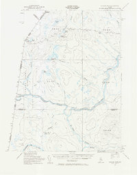 Download a high-resolution, GPS-compatible USGS topo map for Beaver Pond, ME (1969 edition)