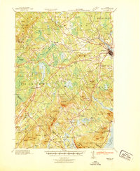 Download a high-resolution, GPS-compatible USGS topo map for Belfast, ME (1941 edition)