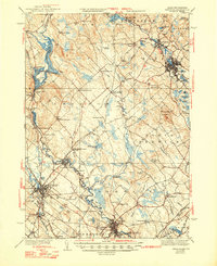 Download a high-resolution, GPS-compatible USGS topo map for Berwick, ME (1948 edition)
