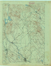 1891 Map of Berwick