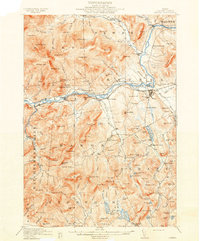 1914 Map of Bethel, ME