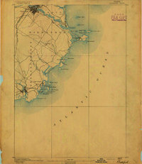 1891 Map of Biddeford