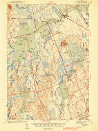 Download a high-resolution, GPS-compatible USGS topo map for Big Lake, ME (1943 edition)