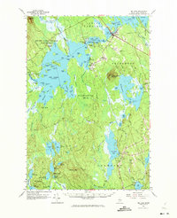 Download a high-resolution, GPS-compatible USGS topo map for Big Lake, ME (1975 edition)