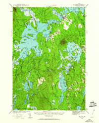 Download a high-resolution, GPS-compatible USGS topo map for Big Lake, ME (1960 edition)