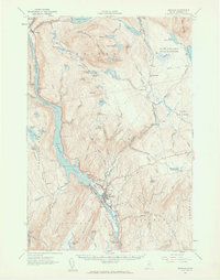 Download a high-resolution, GPS-compatible USGS topo map for Bingham, ME (1962 edition)