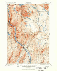 preview thumbnail of historical topo map of Somerset County, ME in 1903