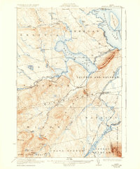 Download a high-resolution, GPS-compatible USGS topo map for Brassua Lake, ME (1936 edition)