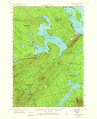 Download a high-resolution, GPS-compatible USGS topo map for Brassua Lake, ME (1967 edition)