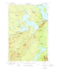 Download a high-resolution, GPS-compatible USGS topo map for Brassua Lake, ME (1977 edition)