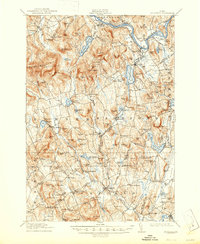 preview thumbnail of historical topo map of Oxford County, ME in 1913