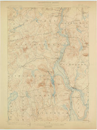 1900 Map of Bucksport