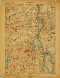 1902 Map of Bucksport